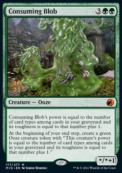 Consuming Blob (V.1)⁣ - Innistrad: Midnight Hunt: Promos⁣ (Mythic)⁣ [177]