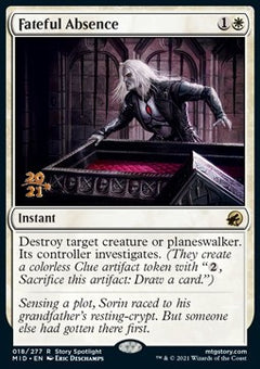 Fateful Absence (V.1)⁣ - Innistrad: Midnight Hunt: Promos⁣ (Rare)⁣ [18]