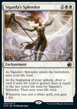 Sigarda's Splendor (V.1)⁣ - Innistrad: Midnight Hunt: Promos⁣ (Rare)⁣ [33]