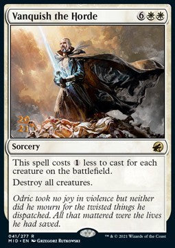Vanquish the Horde (V.1)⁣ - Innistrad: Midnight Hunt: Promos⁣ (Rare)⁣ [41]