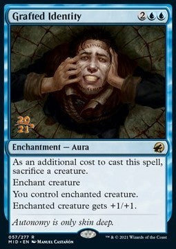 Grafted Identity (V.1)⁣ - Innistrad: Midnight Hunt: Promos⁣ (Rare)⁣ [57]