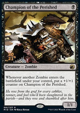 Champion of the Perished (V.1)⁣ - Innistrad: Midnight Hunt: Promos⁣ (Rare)⁣ [91]