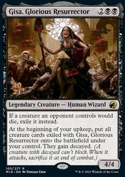 Gisa, Glorious Resurrector (V.1)⁣ - Innistrad: Midnight Hunt: Promos⁣ (Rare)⁣ [103]