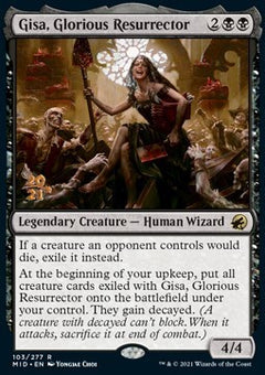 Gisa, Glorious Resurrector (V.1)⁣ - Innistrad: Midnight Hunt: Promos⁣ (Rare)⁣ [103]