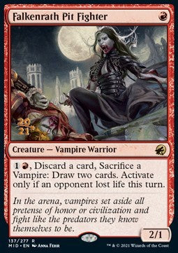 Falkenrath Pit Fighter (V.1)⁣ - Innistrad: Midnight Hunt: Promos⁣ (Rare)⁣ [137]