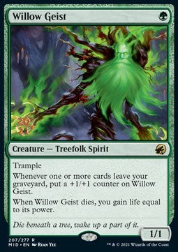 Willow Geist (V.1)⁣ - Innistrad: Midnight Hunt: Promos⁣ (Rare)⁣ [207]
