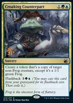 Croaking Counterpart (V.1)⁣ - Innistrad: Midnight Hunt: Promos⁣ (Rare)⁣ [215]
