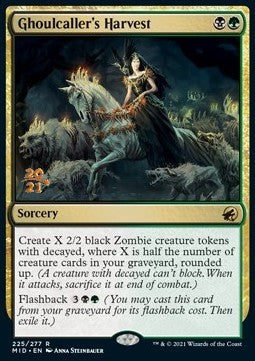 Ghoulcaller's Harvest (V.1)⁣ - Innistrad: Midnight Hunt: Promos⁣ (Rare)⁣ [225]