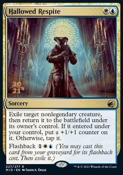 Hallowed Respite (V.1)⁣ - Innistrad: Midnight Hunt: Promos⁣ (Rare)⁣ [227]