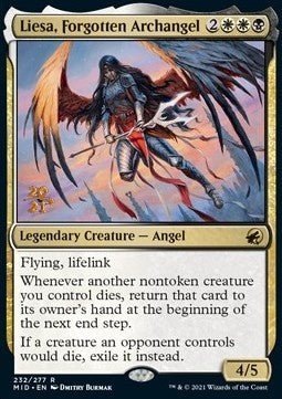 Liesa, Forgotten Archangel (V.1)⁣ - Innistrad: Midnight Hunt: Promos⁣ (Rare)⁣ [232]