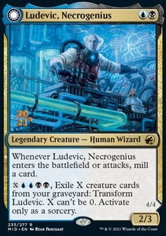 Ludevic, Necrogenius // Olag, Ludevic's Hubris⁣ - Innistrad: Midnight Hunt: Promos⁣ (Rare)⁣ [233]