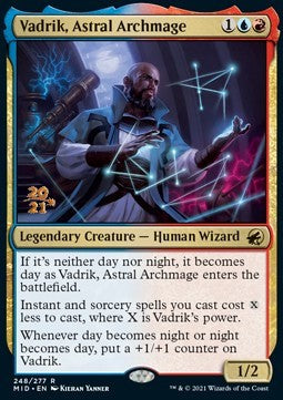 Vadrik, Astral Archmage (V.1)⁣ - Innistrad: Midnight Hunt: Promos⁣ (Rare)⁣ [248]
