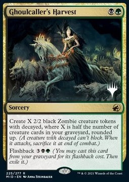 Ghoulcaller's Harvest (V.2)⁣ - Innistrad: Midnight Hunt: Promos⁣ (Rare)⁣ [225]