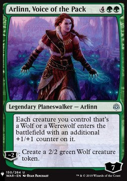 Arlinn, Voice of the Pack⁣ - The List⁣ (Uncommon)⁣ [150]