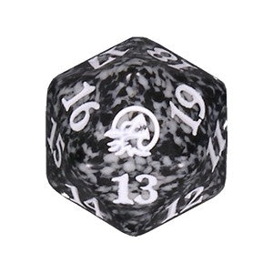 Innistrad: Midnight Hunt: D20 Die (Black)⁣ - Innistrad: Midnight Hunt