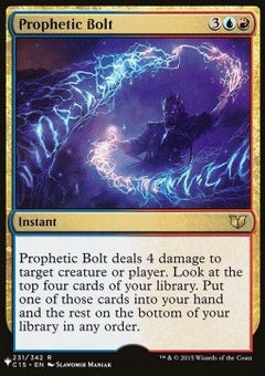 Prophetic Bolt⁣ - Mystery Booster⁣ (Rare)⁣ [231]