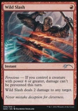 Wild Slash⁣ - Magic the Gathering Products⁣ (Uncommon)⁣ [8]