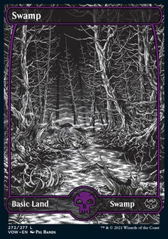 Swamp (V.1)⁣ - Innistrad: Crimson Vow⁣ (Land)⁣ [272]