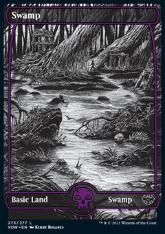 Swamp (V.2)⁣ - Innistrad: Crimson Vow⁣ (Land)⁣ [273]