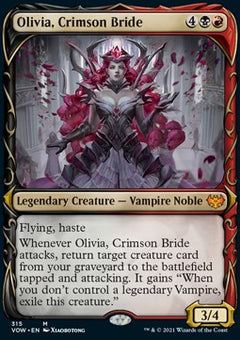 Olivia, Crimson Bride (V.1)⁣ - Innistrad: Crimson Vow: Extras⁣ (Mythic)⁣ [315]