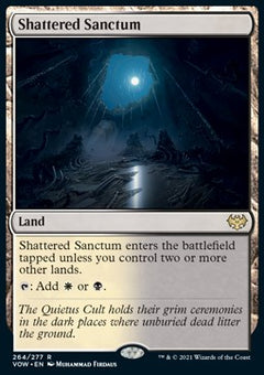 Shattered Sanctum⁣ - Innistrad: Crimson Vow⁣ (Rare)⁣ [264]
