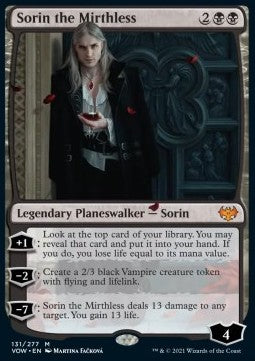 Sorin the Mirthless⁣ - Innistrad: Crimson Vow⁣ (Mythic)⁣ [131]