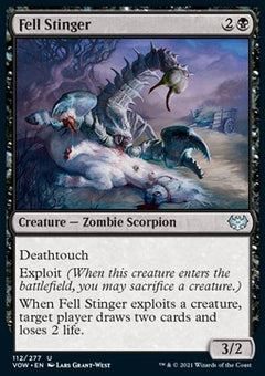 Fell Stinger⁣ - Innistrad: Crimson Vow⁣ (Uncommon)⁣ [112]