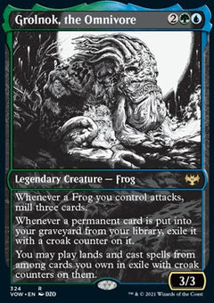 Grolnok, the Omnivore⁣ - Innistrad: Crimson Vow: Extras⁣ (Rare)⁣ [324]
