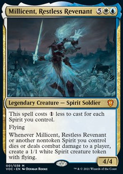 Millicent, Restless Revenant (V.1)⁣ - Commander: Innistrad: Crimson Vow⁣ (Mythic)⁣ [1]