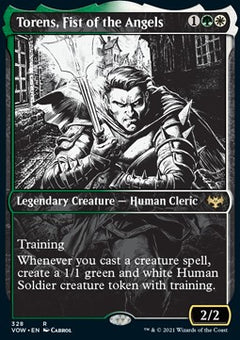 Torens, Fist of the Angels (V.1)⁣ - Innistrad: Crimson Vow: Extras⁣ (Rare)⁣ [328]