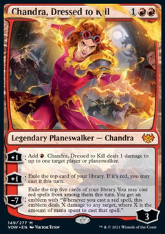 Chandra, Dressed to Kill⁣ - Innistrad: Crimson Vow⁣ (Mythic)⁣ [149]