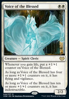 Voice of the Blessed⁣ - Innistrad: Crimson Vow⁣ (Rare)⁣ [44]