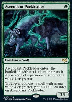 Ascendant Packleader⁣ - Innistrad: Crimson Vow⁣ (Rare)⁣ [186]
