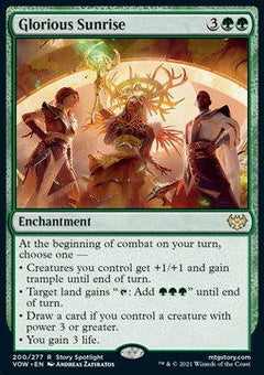 Glorious Sunrise⁣ - Innistrad: Crimson Vow⁣ (Rare)⁣ [200]