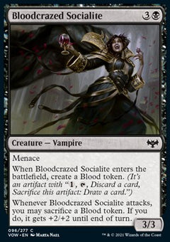 Bloodcrazed Socialite⁣ - Innistrad: Crimson Vow⁣ (Common)⁣ [96]
