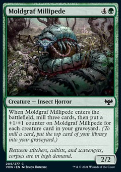 Moldgraf Millipede⁣ - Innistrad: Crimson Vow⁣ (Common)⁣ [209]