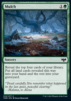 Mulch⁣ - Innistrad: Crimson Vow⁣ (Common)⁣ [210]