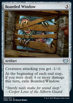 Boarded Window⁣ - Innistrad: Crimson Vow⁣ (Uncommon)⁣ [253]