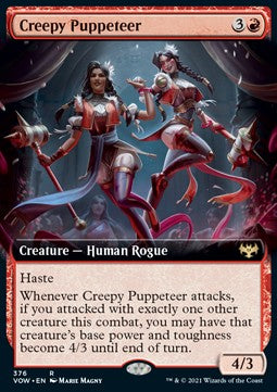 Creepy Puppeteer⁣ - Innistrad: Crimson Vow: Extras⁣ (Rare)⁣ [376]