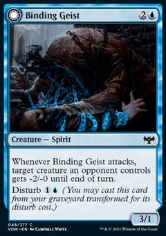 Binding Geist // Spectral Binding⁣ - Innistrad: Crimson Vow⁣ (Common)⁣ [48]