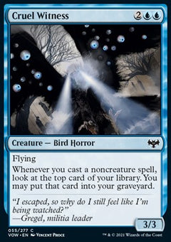 Cruel Witness⁣ - Innistrad: Crimson Vow⁣ (Common)⁣ [55]