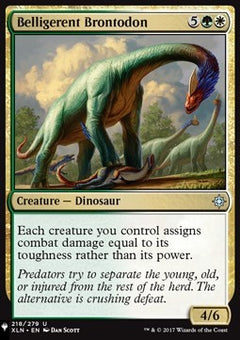 Belligerent Brontodon⁣ - The List⁣ (Uncommon)⁣ [218]