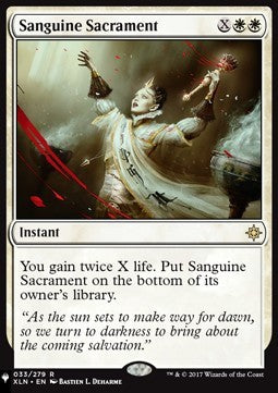 Sanguine Sacrament⁣ - The List⁣ (Rare)⁣ [33]