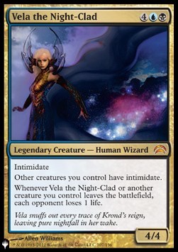 Vela the Night-Clad⁣ - The List⁣ (Mythic)⁣ [107]