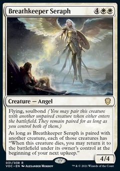 Breathkeeper Seraph (V.1)⁣ - Commander: Innistrad: Crimson Vow⁣ (Rare)⁣ [31]