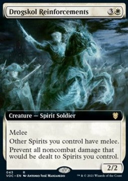 Drogskol Reinforcements (V.2)⁣ - Commander: Innistrad: Crimson Vow⁣ (Rare)⁣ [43]