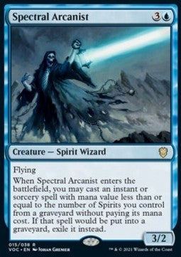 Spectral Arcanist (V.1)⁣ - Commander: Innistrad: Crimson Vow⁣ (Rare)⁣ [15]