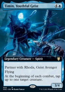 Timin, Youthful Geist (V.2)⁣ - Commander: Innistrad: Crimson Vow⁣ (Rare)⁣ [54]