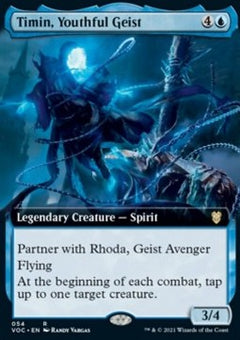 Timin, Youthful Geist (V.2)⁣ - Commander: Innistrad: Crimson Vow⁣ (Rare)⁣ [54]