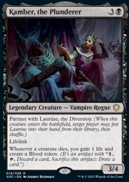 Kamber, the Plunderer (V.1)⁣ - Commander: Innistrad: Crimson Vow⁣ (Rare)⁣ [19]